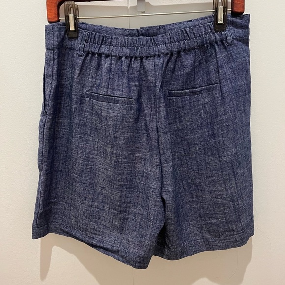 Blue Chambray Shorts by Golf Used linen blend - Picture 3 of 8